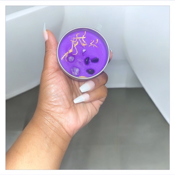 Amethyst Candle💜🕯️ - Picture 3 of 5